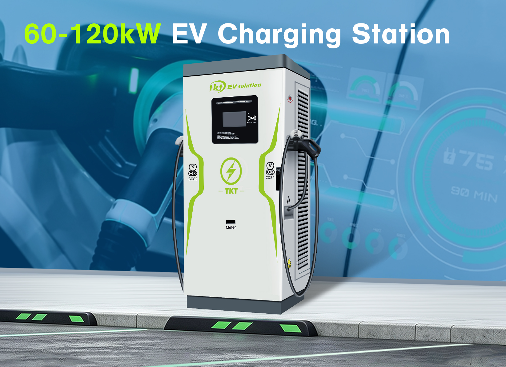60-120kW  EV Charging Station